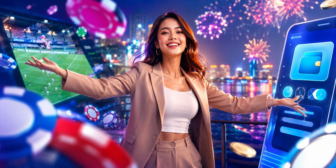 Pemain menikmati permainan kasino hiburan di Malaysia